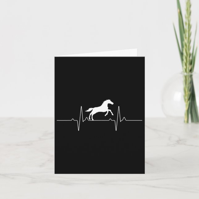 Carte Cheval cool Design Pour Hommes Femmes Equestre Hor (Devant)