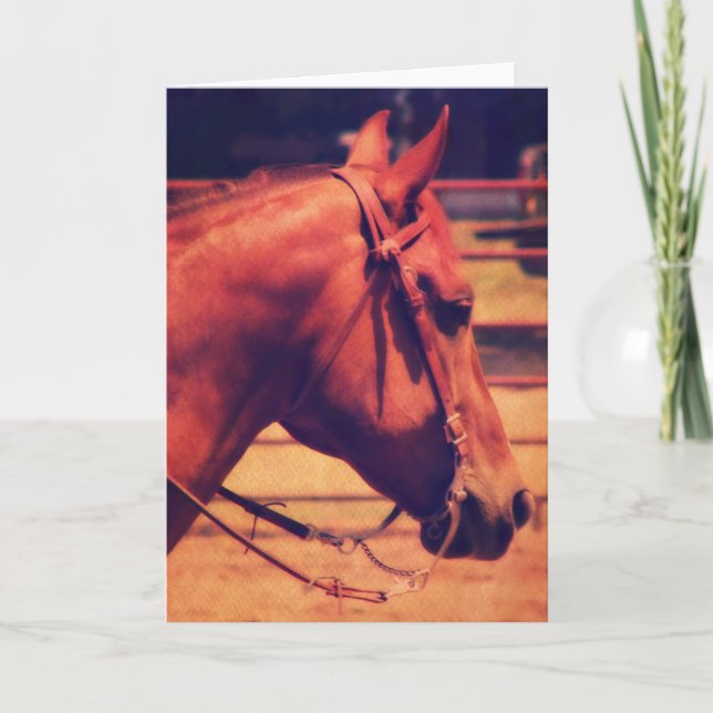 Carte Cheval de l'Ouest (Devant)