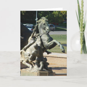 Carte Cheval fontaine à Kansas City