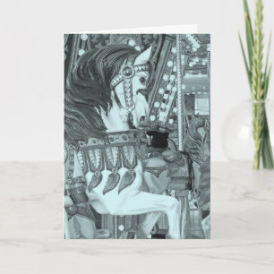 Carte Cheval Joyeux À Tinté