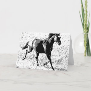 Carte Cheval noir