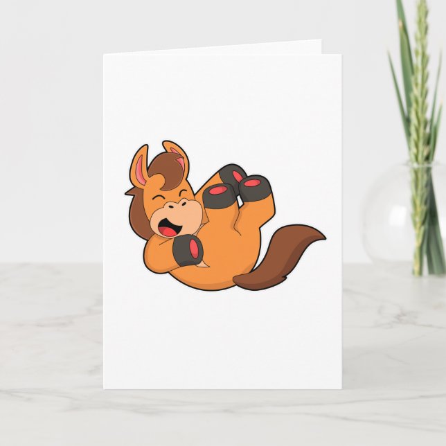 Carte Cheval qui rit (Devant)