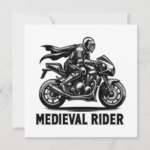 Carte chevalier médiéval