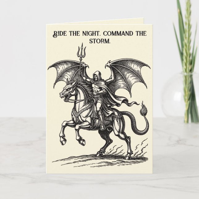 Carte Chevauchée de l'avant-garde infernale (Devant)