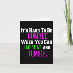 Carte Chevaucher Jump Stunt Et Tumble Cheerleader Citati