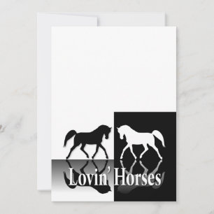 Carte Chevaux d'amour