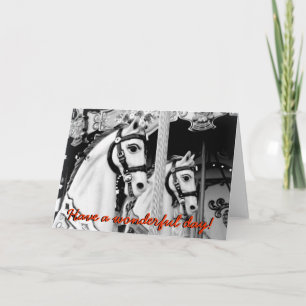 Carte Chevaux de carrousel