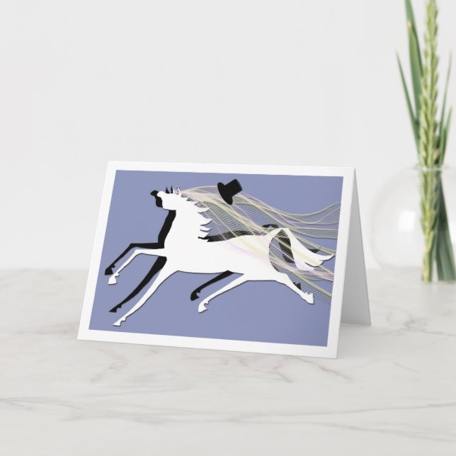 Carte Chevaux de mariage (Devant)