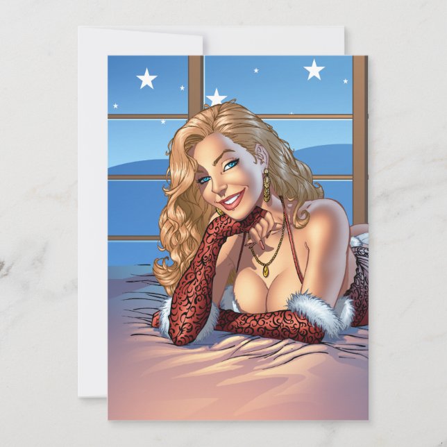 Carte Cheveux blond, Illustration de beauté bleu teint - (Devant)