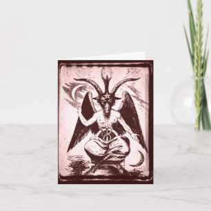 Carte Chèvre De Mendes (Style Ancien)