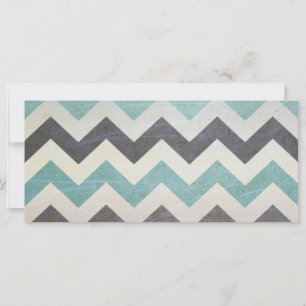 Carte Chevron Motif On Metal Texture par Shirley Taylor