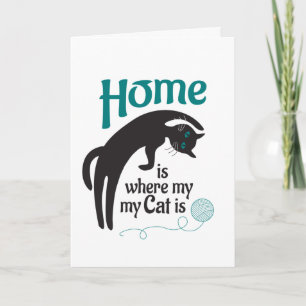 Carte Chez moi, où est mon chat