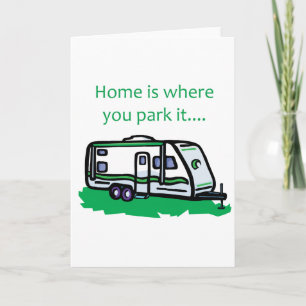 Carte Chez vous, c'est là que vous le garez.