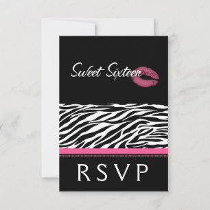 Carte Chic Contemporaine Sweet sixteen