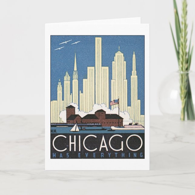 Carte Chicago a tout pour plaire (Devant)