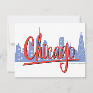 CARTE CHICAGO-RED