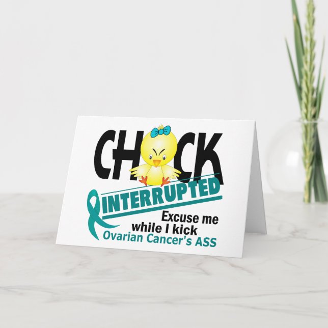 Carte Chick Interrompu 2 Cancer de l'ovaire (Devant)