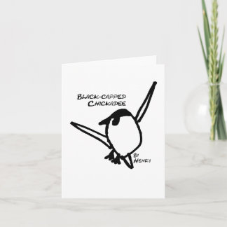 Carte Chickadee by Henry