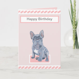 Carte Chien à Chien à Chien à Chien Bleu