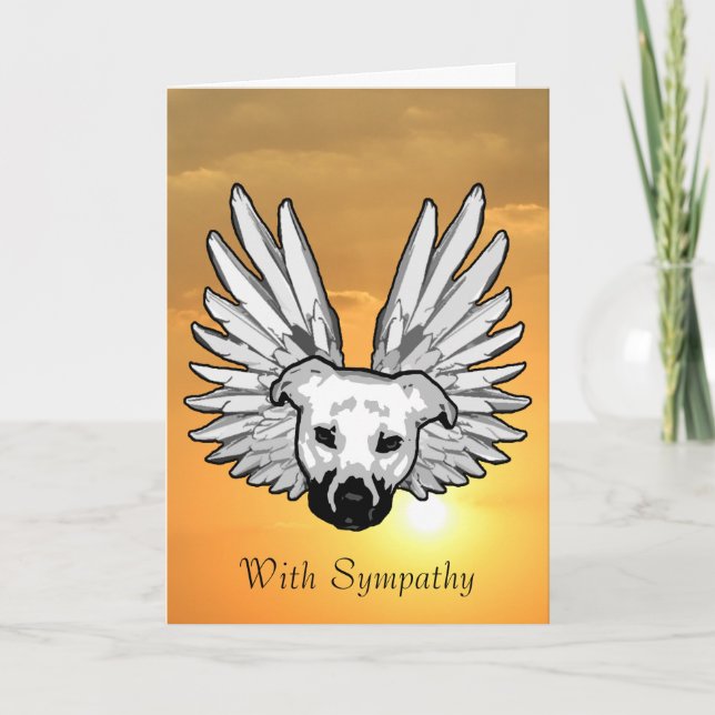 Carte Chien ange (Devant)