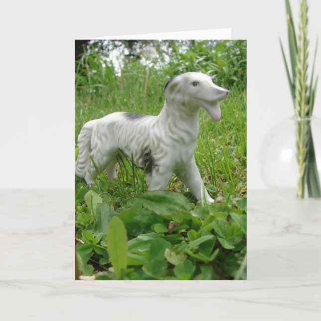 Carte Chien antique (Devant)