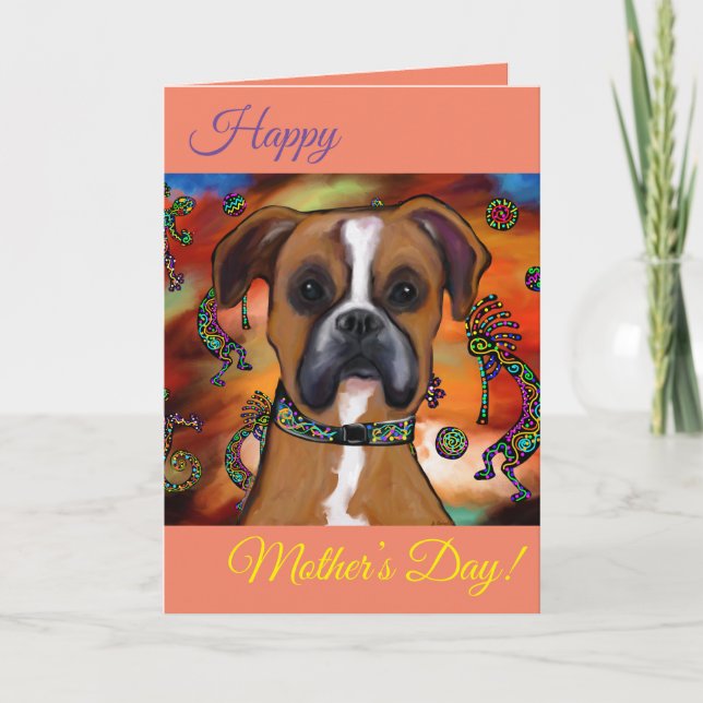 Carte Chien Boxer (Devant)