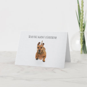 Carte Chien Dachshund Chien Wiener Chiens Amoureux Pense