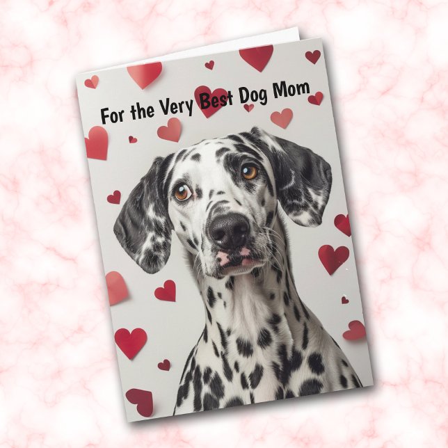 Carte Chien Dalmatien Tu Fais Bouger Ma Queue (Créateur téléchargé)