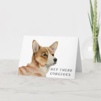 Chien de Corgi drôle Joyeux Anniversaire Corgeous