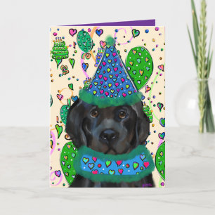 CARTE CHIEN DE TERRE-NEUVE 