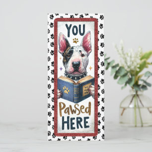 Carte Chien de Terrier de Taureau mou