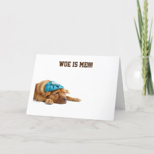 CARTE CHIEN DIT QUE NOUS SOMMES MOI POUR AVOIR CÉLÉBRÉ V