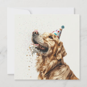 Carte Chien d'or de l'épreuve d'anniversaire