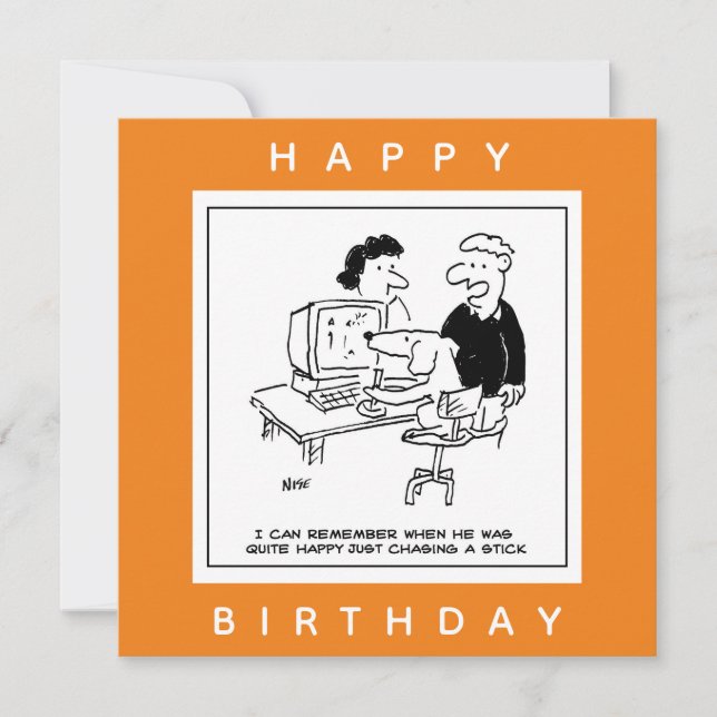 Carte Chien Jouer à un jeu d'ordinateur Dessin (Devant)