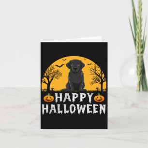 Carte Chien Labrador Noir Hommes Femmes Enfants Joyeux H