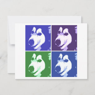 Carte Chien malamué