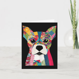 Carte Chien Motif De Quilt Pour Coudre De Quilter Lover