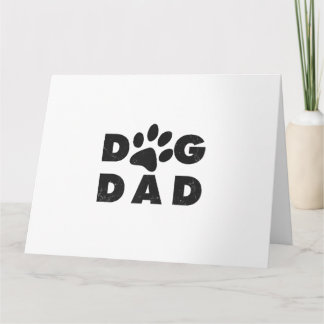 Carte Chien papa classique