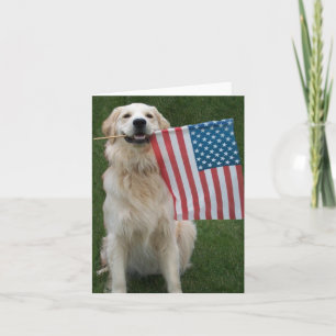 Carte Chien patriotique