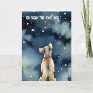 Carte Chien Perdant Un Animal De Compagnie À L'Époque