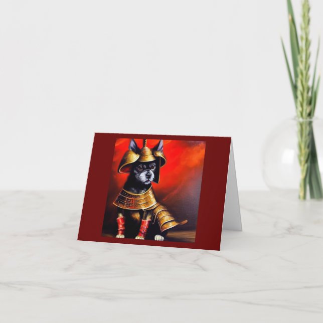 Carte Chien Samurai (Devant)