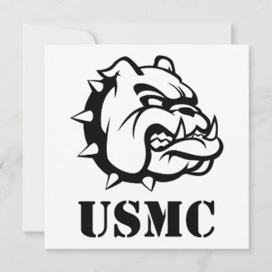 Carte Chien USMC