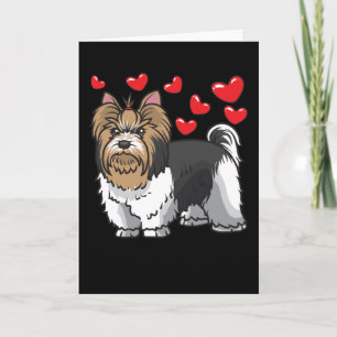 Carte Chiens du Yorkshire de Biewer Terrier