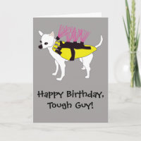 Chihuahua Chig dans une veste de coyote Anniversai