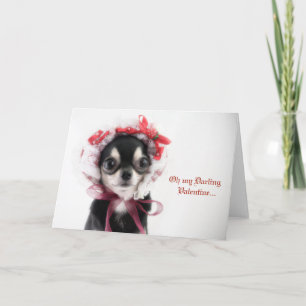 Carte Chihuahua pour la Saint Valentin