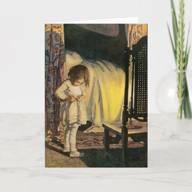Carte Child at Bedtime (Devant)