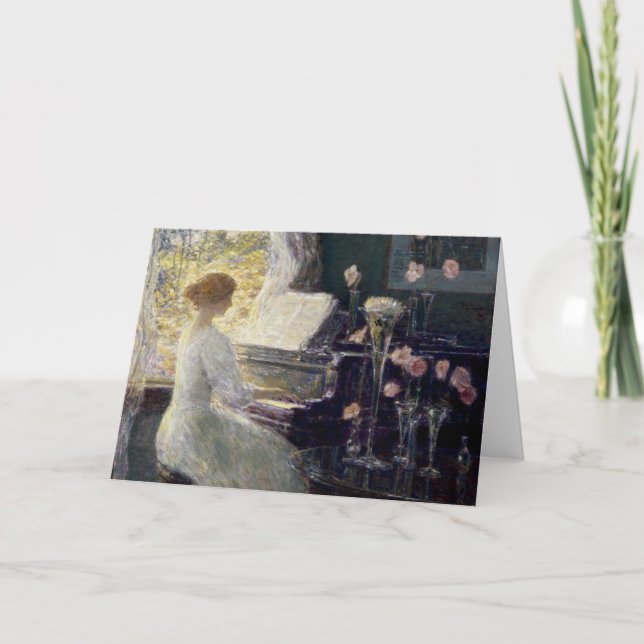 Carte Childe Hassam - La Sonate (Devant)