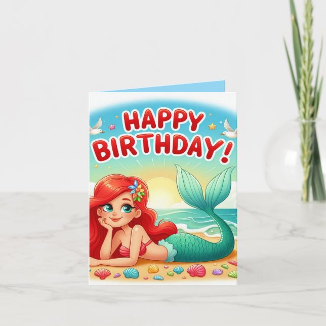 Carte Children's birthday card (Devant)