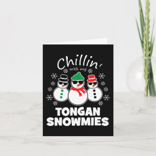 Carte Chillat Avec Mes Neiges Tongan Fun Noël