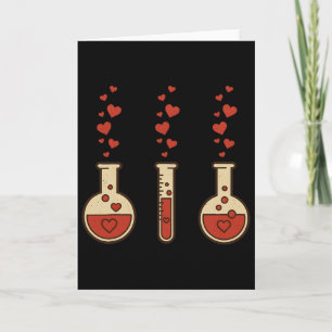 Carte Chimie Mignonne Saint Valentin Laboratoire Profess
